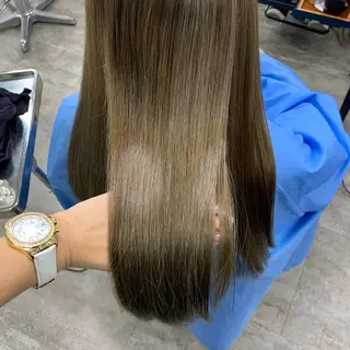 ロング カラー 🎀モテ髪ミルクティ ー🎀yasunaのヘアスタイル