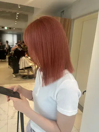 ミディアム カラー ショート/メンズ 🤍✨Seinaのヘアスタイル