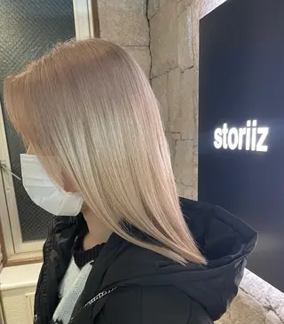 カラー storiiz所属・本田大輝top designerのヘアスタイル