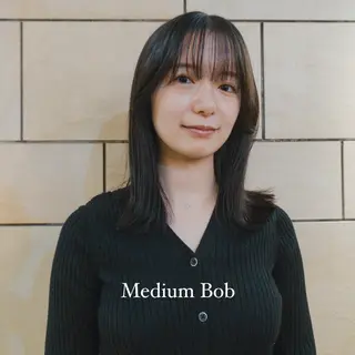 ミディアム 🌿ボブ パーマ高橋啓太🌿のヘアスタイル