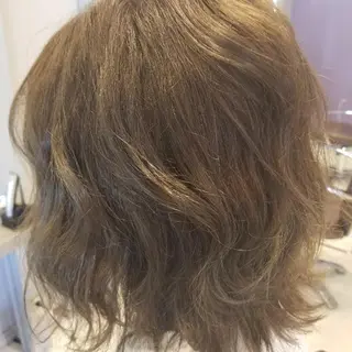 ミディアム Hair&Spa Fleur CHERE所属・HISANAGA YUKAのヘアスタイル