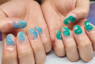 ネイル 💜bora .のネイルデザイン