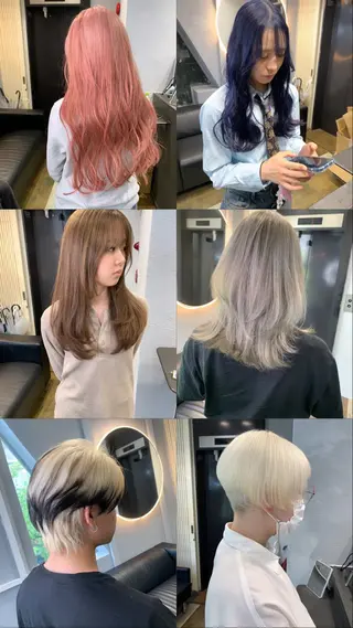 ミディアム GISEL TAKUYAのヘアスタイル