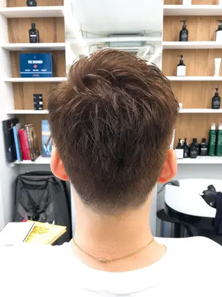 ショート カラー メンズ SAKURA所属・鹿取 三紗子のヘアスタイル