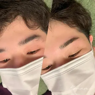 メンズ アイブロウ シードリン 府内店 小波のヘアスタイル