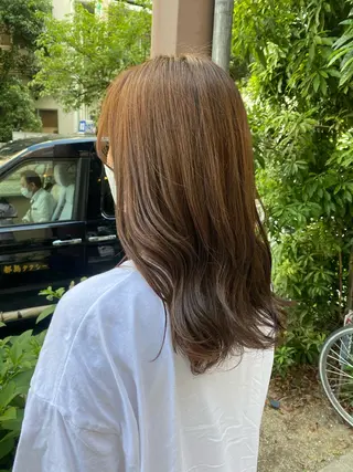 ミディアム 大野 美紅のヘアスタイル