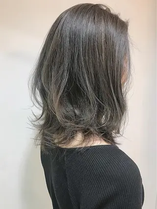 ミディアム カラー Rol By apollo所属・🦋ハイトーン🦋 MAYURI🌺のヘアスタイル