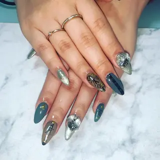 ネイル 🌙🫧CHARME (RUKA)🦋🫧のネイルデザイン