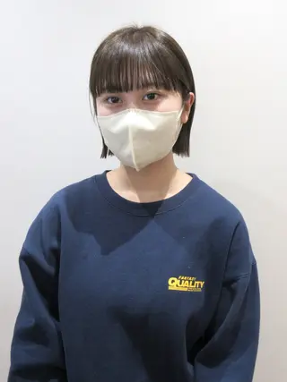 ショート カラー ボブ美容師💛 AYUMIのヘアスタイル