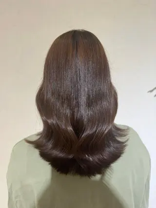セミロング カットモデル募集 ミネのヘアスタイル