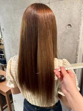 ロング 🌻clam.ゆな ／経堂／艶カラー🌻のヘアスタイル