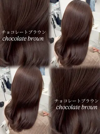 ロング カラー 韓国ヘア/レイヤー/ 顔まわり足立遥奈のヘアスタイル