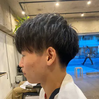 ショート メンズ 💈メンズカット 神保町💈志賀 隼樹のヘアスタイル