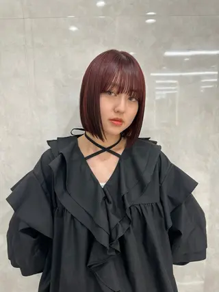 ショート カラー 森田 真由香のヘアスタイル