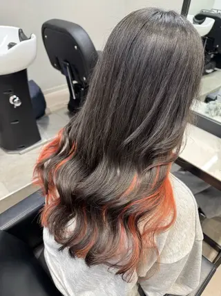 カラー 🩷暖色/ケアブリー チ/nonoka🎀のヘアスタイル