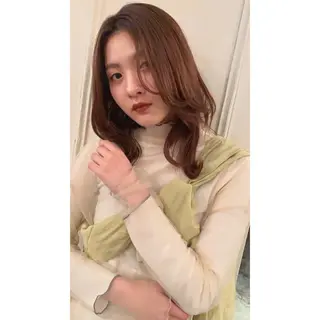 ミディアム 銀座🤍ボブ/ ミディアム/佐野夢美のヘアスタイル
