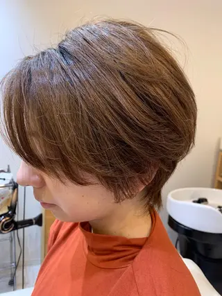 ショート カラー 高尾 成紀のヘアスタイル