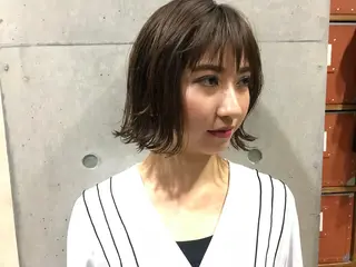 ミディアム カラー Genta @gegege75のヘアスタイル