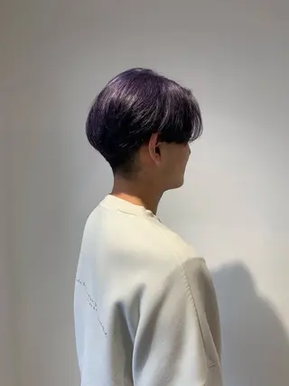 ショート カラー メンズ 🌱脱白髪染め特化 🌱岡田将英のヘアスタイル