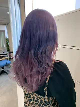 ロング カラー 透明感カラー特化型 NAOKIのヘアスタイル