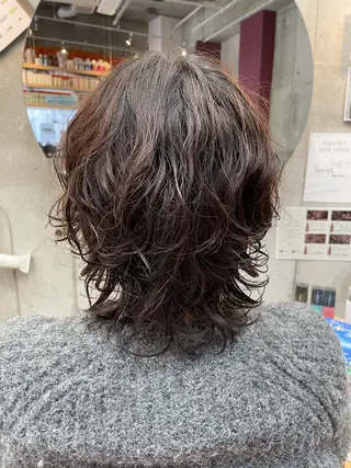 ショート パーマ Kozy  hair design所属・東 史夏のヘアスタイル