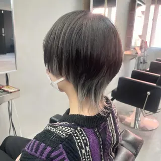 ショート 柏 ウルフ/レイヤー 田中佐和🐺のヘアスタイル