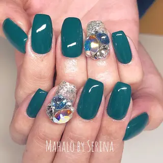 ミディアム カラー ネイル SUNNY BAE. SERINAのネイルデザイン