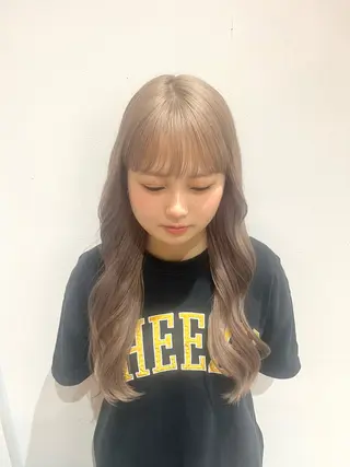 カラー 🎀似合わせカット/ 🫧透明感カラーのヘアスタイル