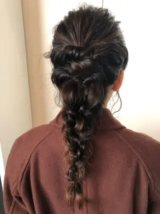 ロング ヘアアレンジ aimée/ まつ毛&眉毛サロンのマツエク・マツパデザイン