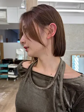 ショート レイヤーカット/韓国 /伊藤 怜のヘアスタイル