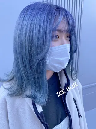 ミディアム カラー Joule銀座 石山あやのヘアスタイル