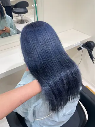 カラー La fith hair　pur茶屋町店所属・momoka/茶屋町 /艶髪カラーのヘアスタイル