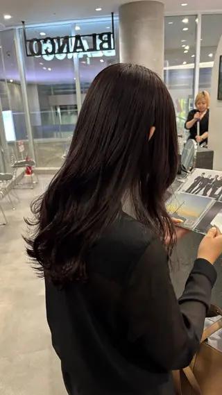 セミロング カラー ハイトーンカラー/ インナー/木村黎🌞のヘアスタイル