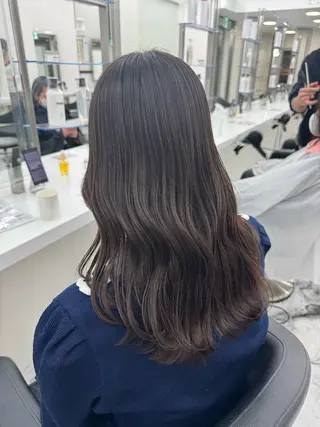 カラー noa🫧美髪/ 透明感カラーのヘアスタイル