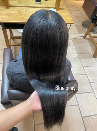 ロング カラー 透明感カラー☆スパ☆ 石上遥楓のヘアスタイル