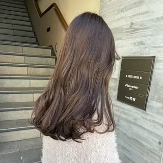 ロング カラー Parve Mix 森 美遥🇰🇷🩶のヘアスタイル