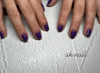ショート ネイル ak nail .のネイルデザイン