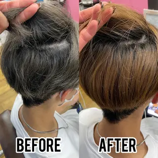 ショート パーマ メンズ JERICHO HAIR所属・河野 由佳の眉毛・アイブロウイメージ