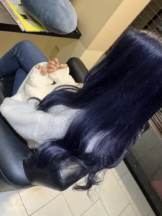 ロング seul 美容室のヘアスタイル