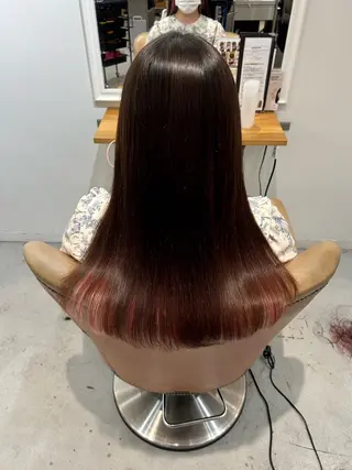 ロング 吉原 来華のヘアスタイル