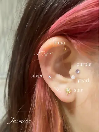 Jasmine 林のネイルデザイン