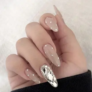 ネイル 韓国ガーリー🎀 大垣🤍ななみのネイルデザイン