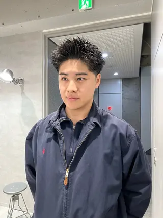 メンズ パーマ特化 まなるのヘアスタイル