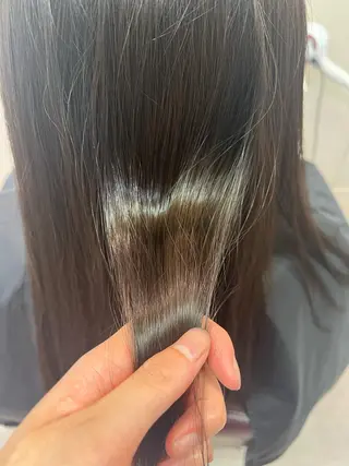 ミディアム mEg hair creation 新川崎所属・カラー/塚原里沙 川崎のヘアスタイル