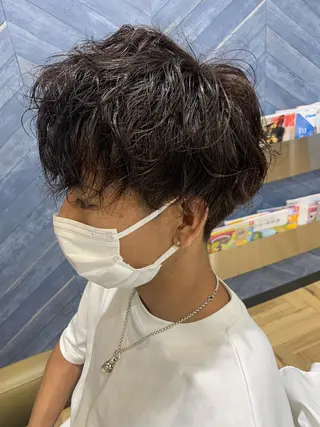パーマ メンズ RAY+beauty 安藤優樹のヘアスタイル