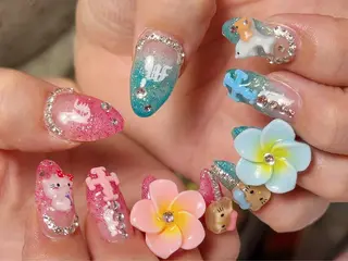 ネイル Nail Atelier IamI所属・アイアムアイ 大村磨衣のネイルデザイン