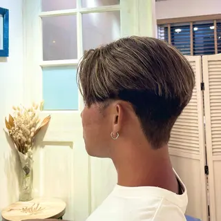 カラー メンズ 関野 大悟のヘアスタイル