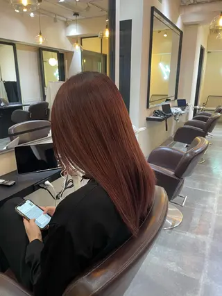 セミロング 無料カットモデル募集 Minato🍇のヘアスタイル