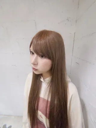 ロング YUKI カラーモデル募集💫のヘアスタイル