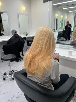 ロング カラー 韓国レイヤーカット /REIのヘアスタイル